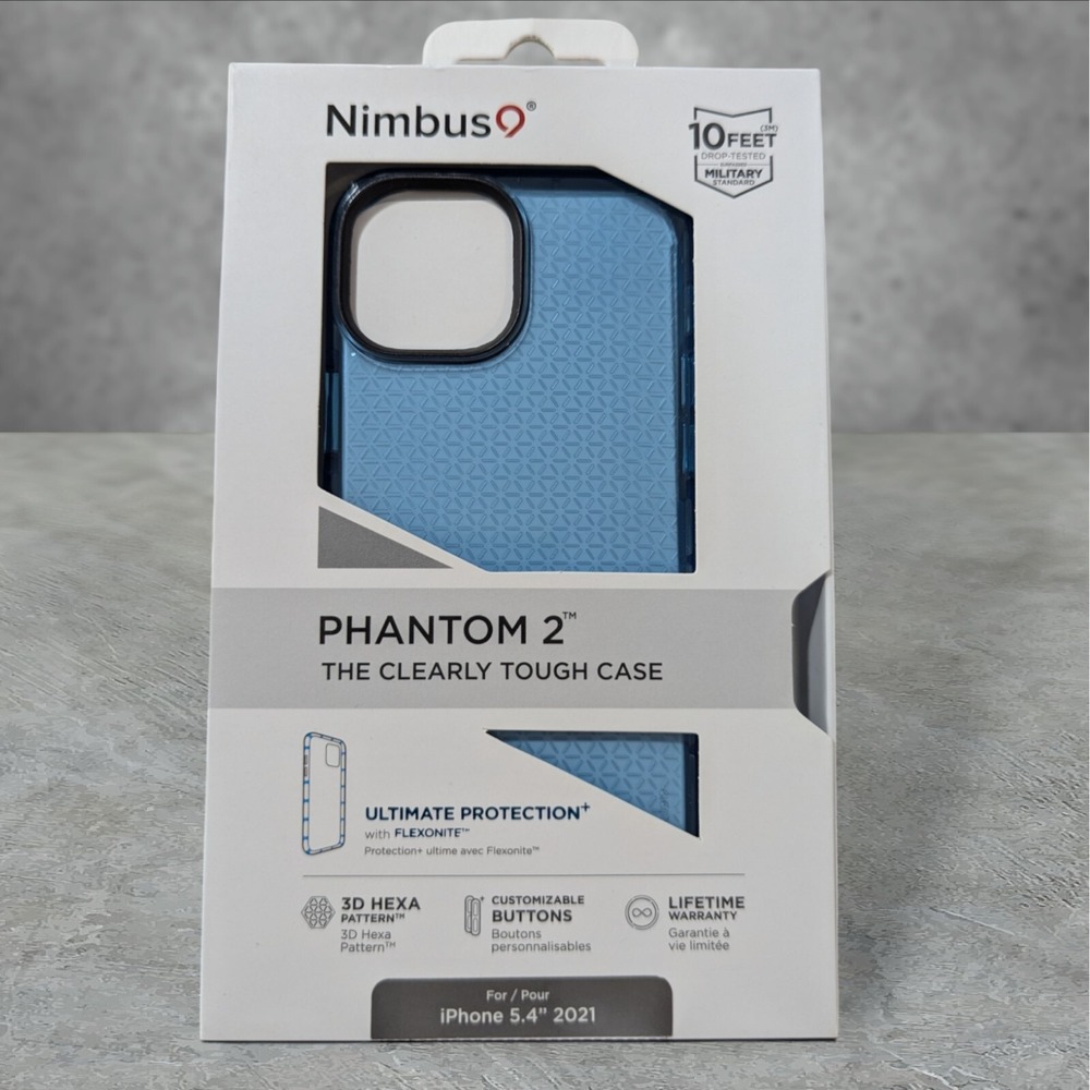 A5. Nimbus9 Phantom 2 Case for Apple iPhone 5.4 2021 (iPhone 13 Mini) In Blue